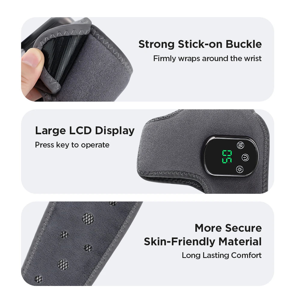 PastSky Electric Foot Massager With Heat And Vibration