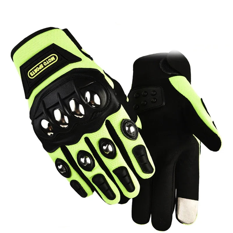 Tactical Gloves Steel Safety For Cycling Powersports And Self Defense