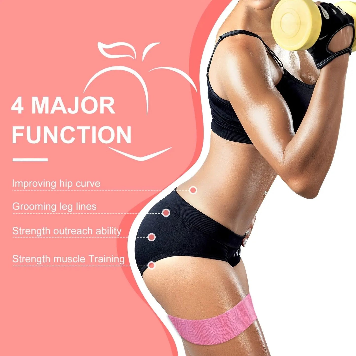 Professional Resistance Bands For Legs And Glute Workouts