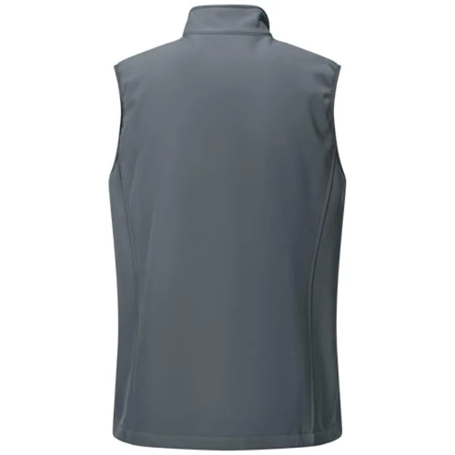 Lightweight Windproof Fleece-Lined Softshell Running Vest For Golf