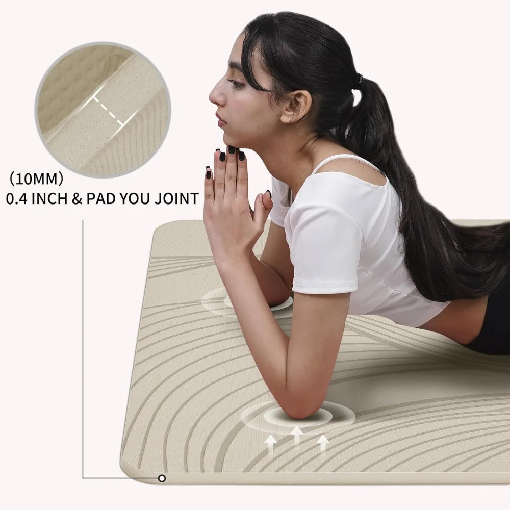 Paidu Ultra Thick Non Slip Yoga Mat For Comfortable Workouts