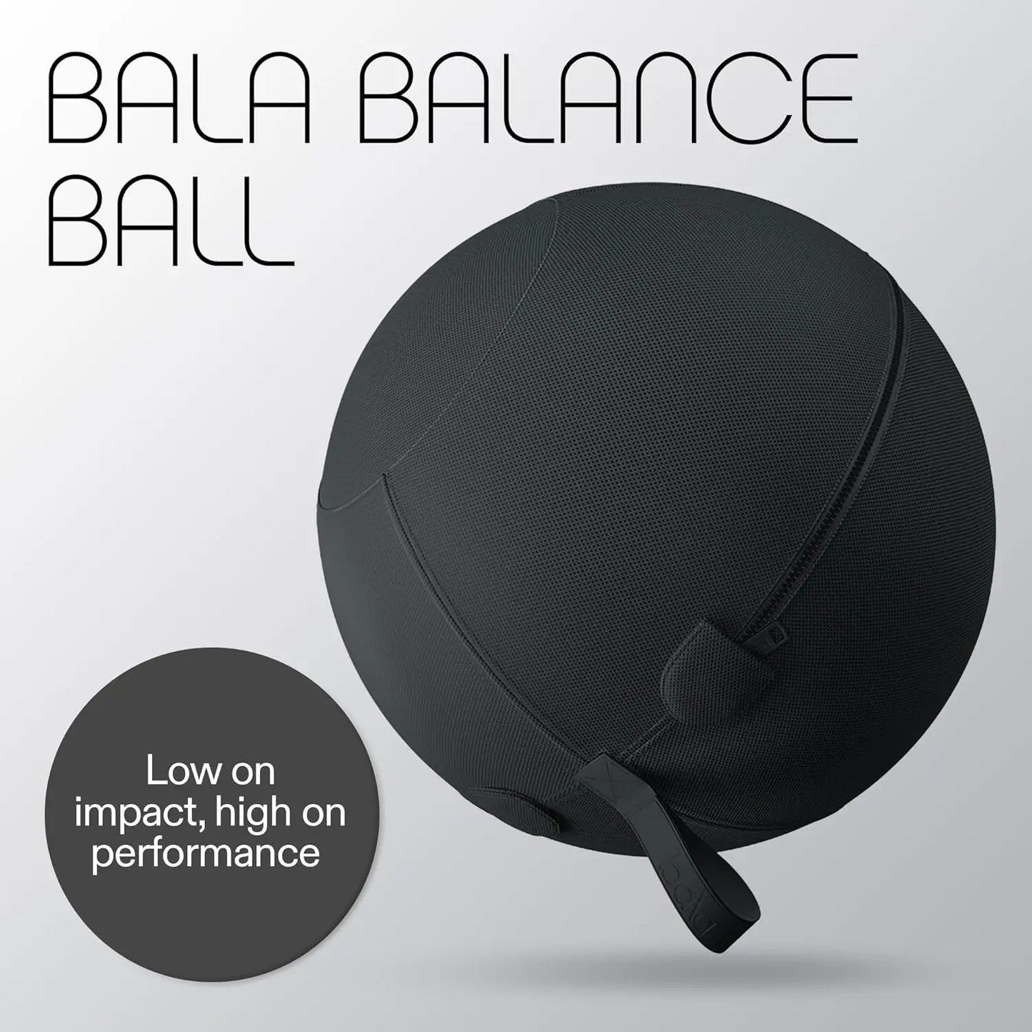 YTYIN Balance Ball Chair For Core Strengthening Yoga And Therapy
