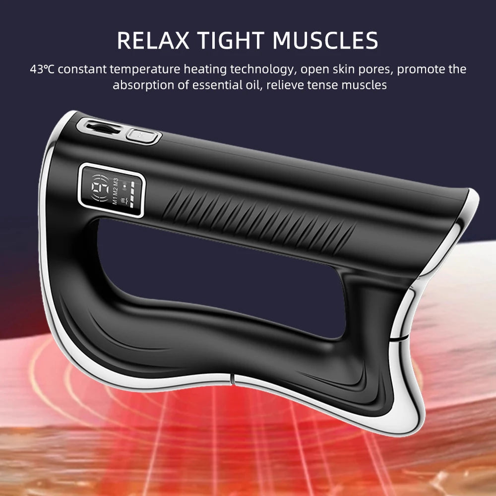 Foreverlily Electric Fascia Knife Massager Deep Tissue Relief