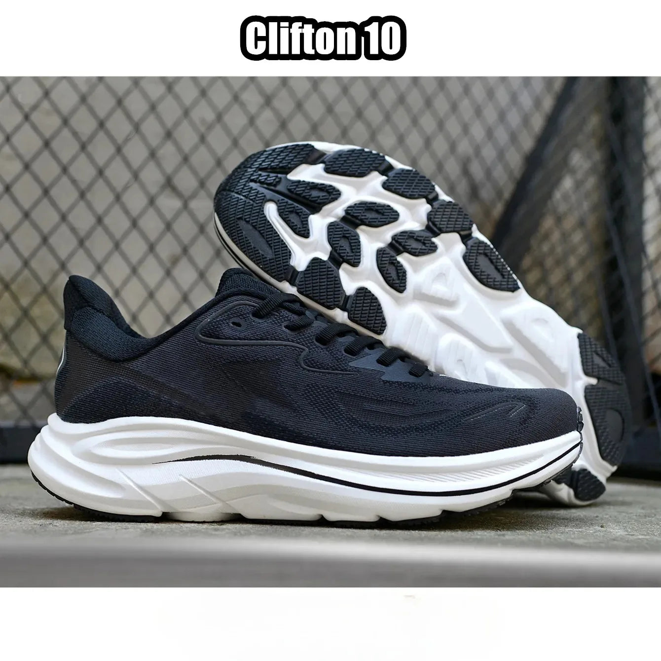 Clifton Bondi Running Shoes For Men And Women Breathable Outdoor