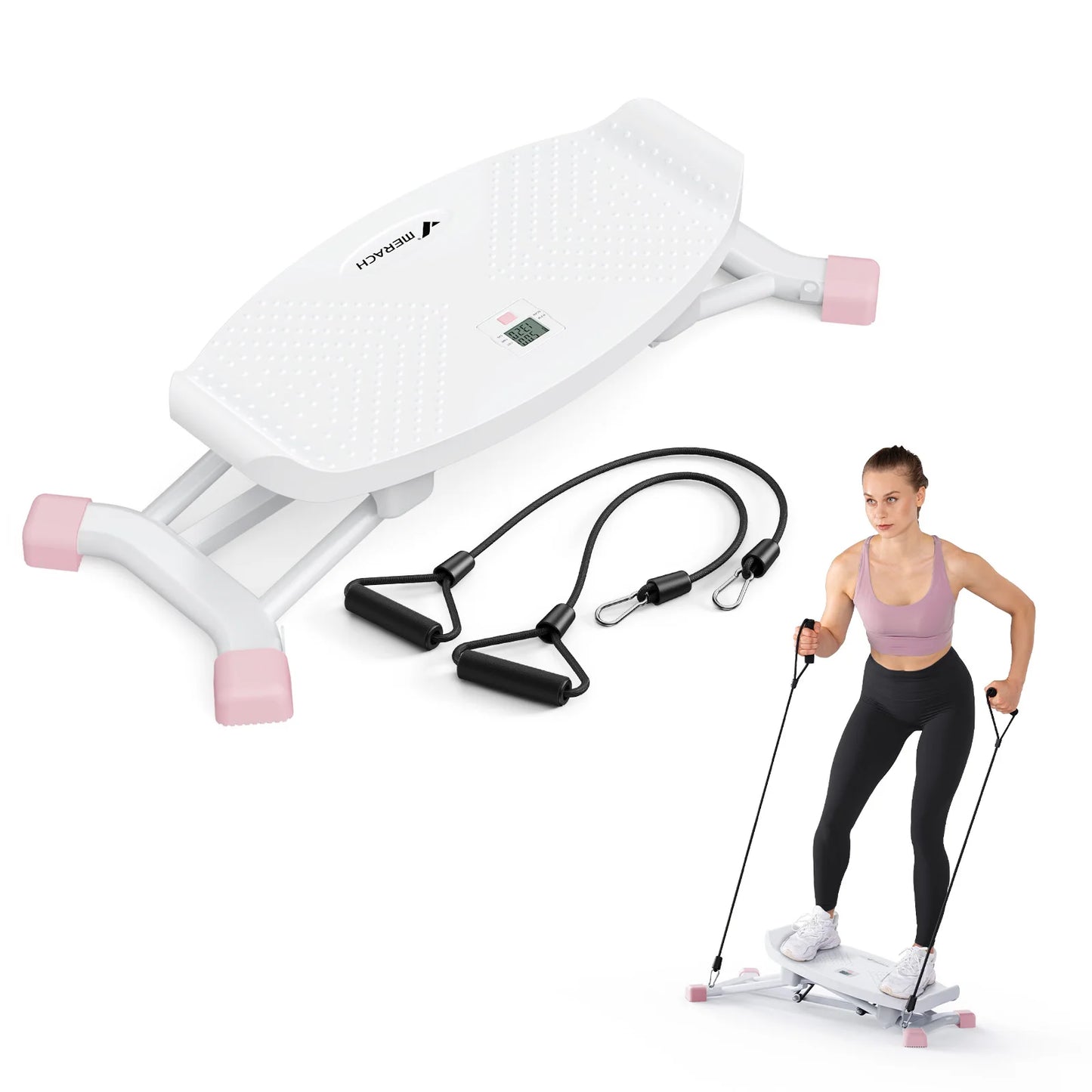 MERACH Ski Machine Simulated Training Cardio Equipment