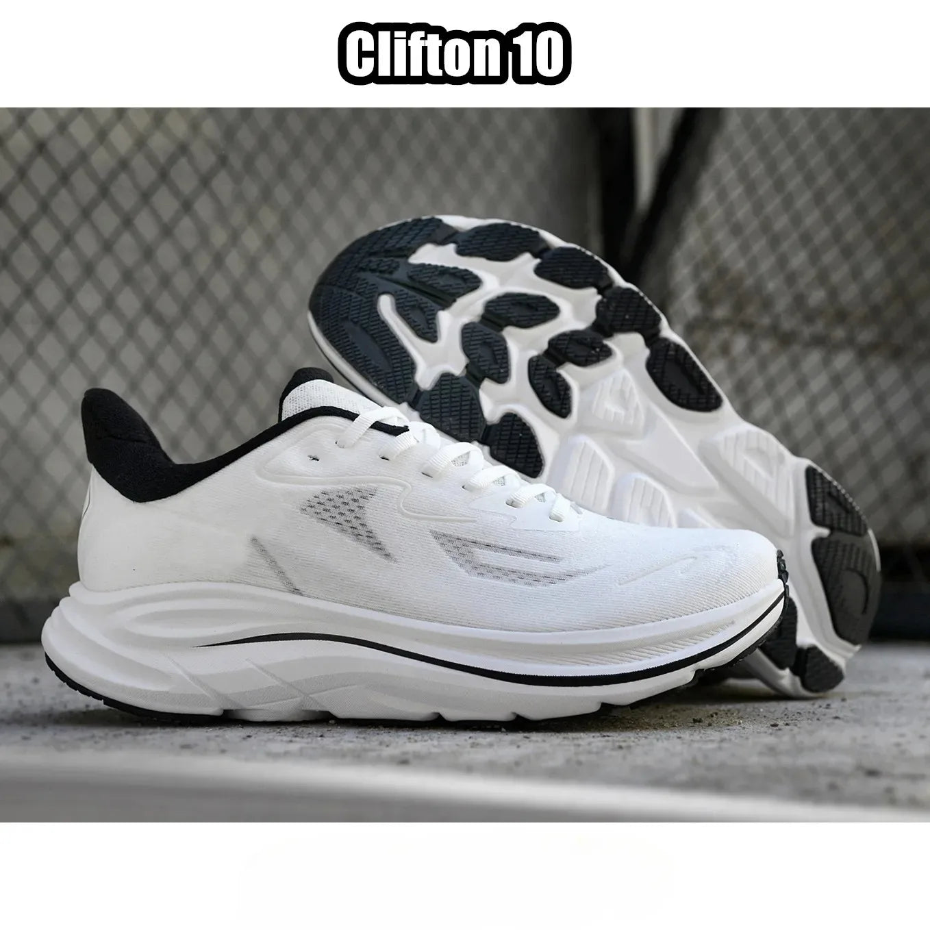 Clifton Bondi Running Shoes For Men And Women Breathable Outdoor
