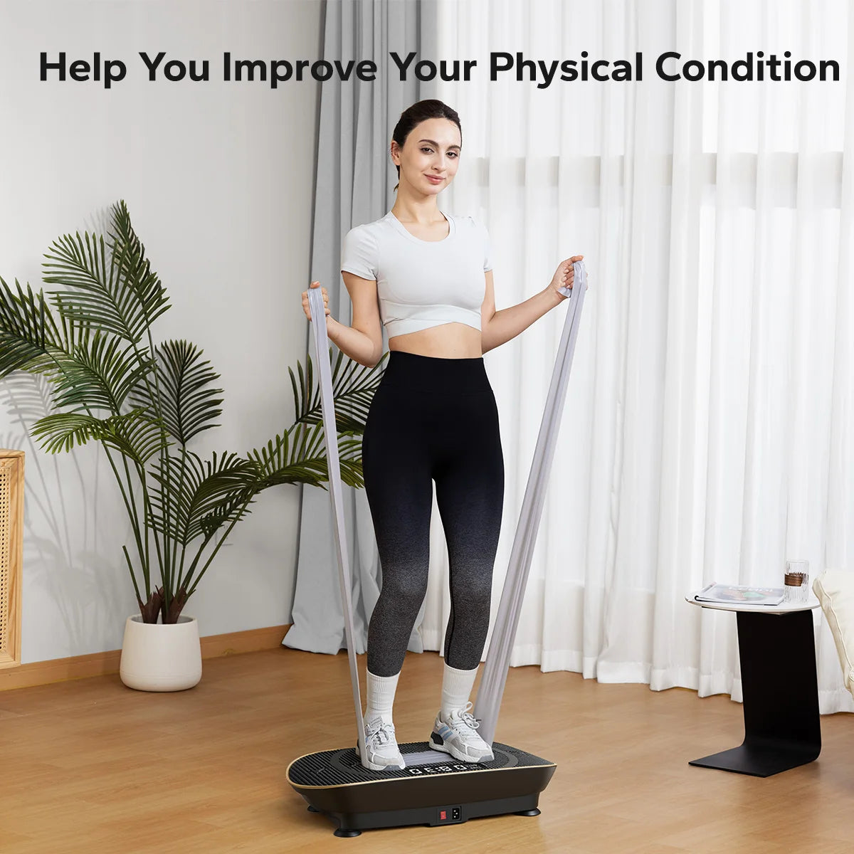 Merach Vibration Plate Exercise Machine For Full Body Workout
