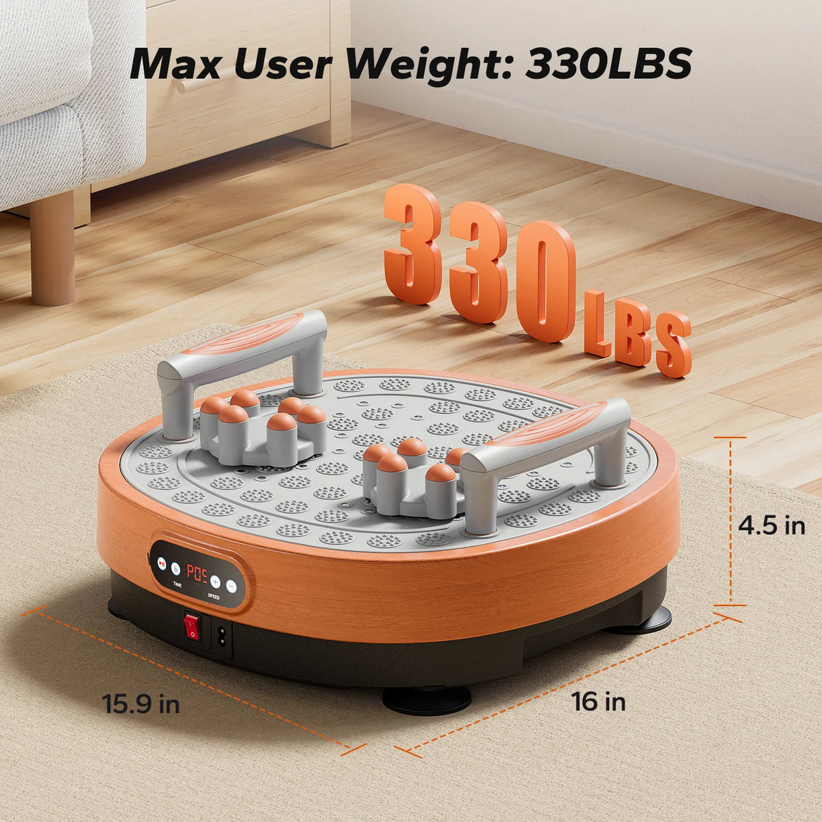 Merach Whole Body Vibration Plate Exercise Machine For Fitness