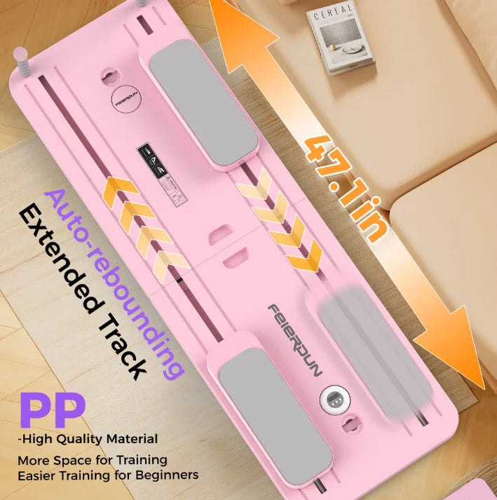 5 In 1 Folding Pilates Board Reformer For Home Use