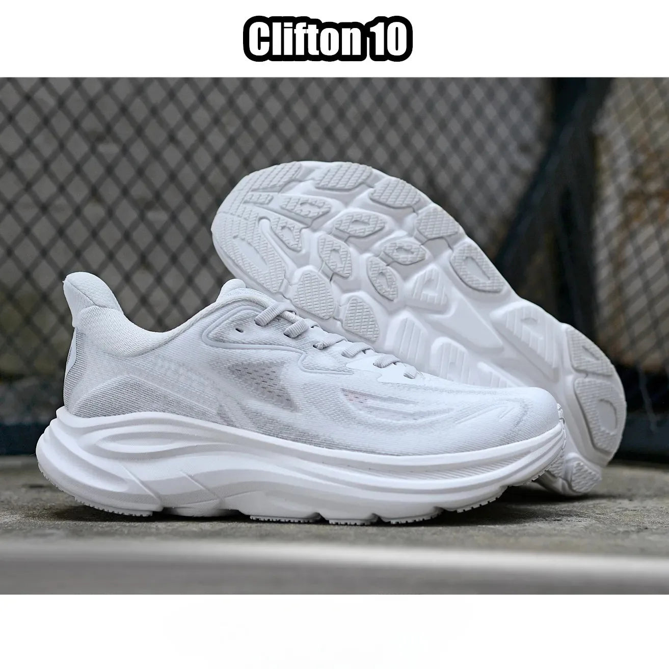 Clifton Bondi Running Shoes For Men And Women Breathable Outdoor
