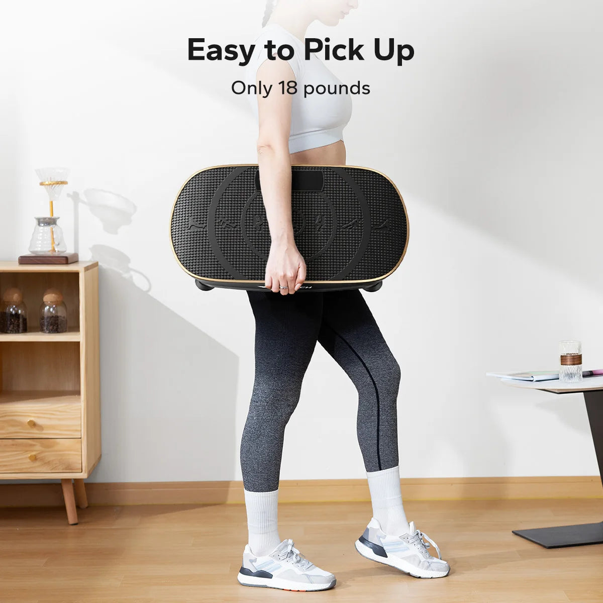 Merach Vibration Plate Exercise Machine For Full Body Workout