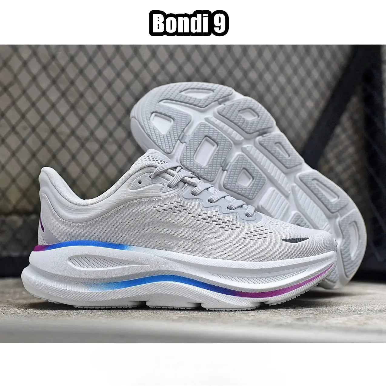 Clifton Bondi Running Shoes For Men And Women Breathable Outdoor