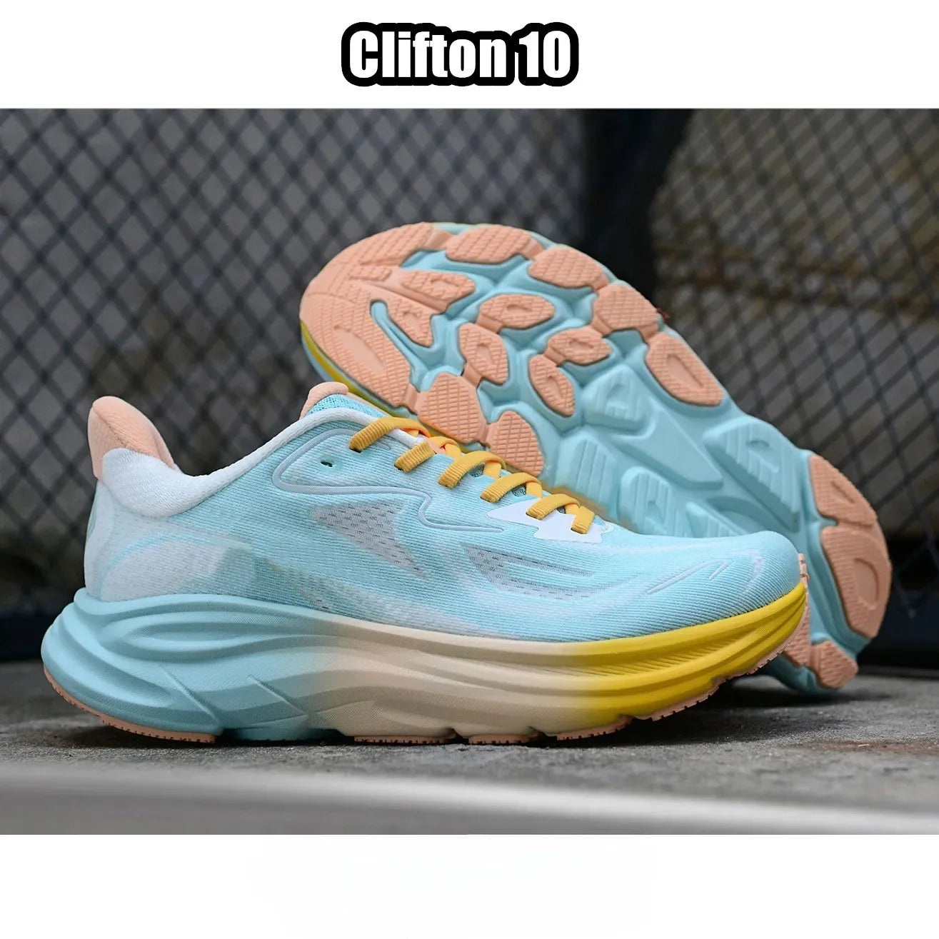 Clifton Bondi Running Shoes For Men And Women Breathable Outdoor