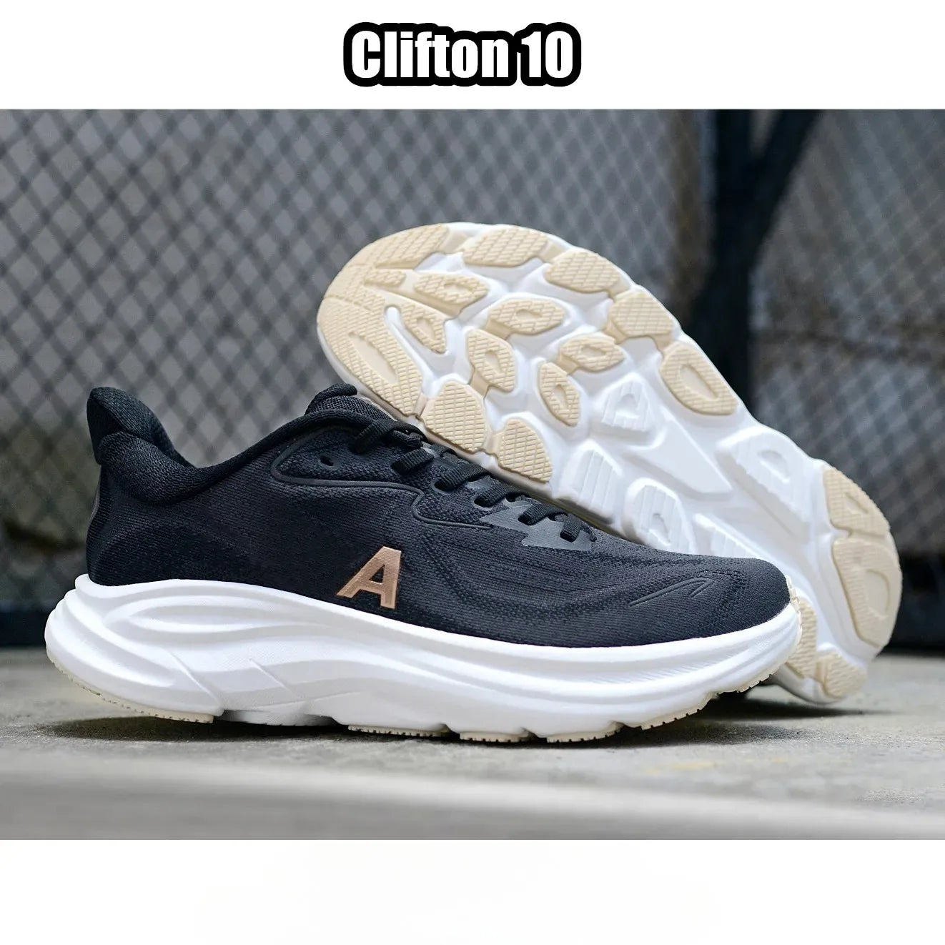 Clifton Bondi Running Shoes For Men And Women Breathable Outdoor
