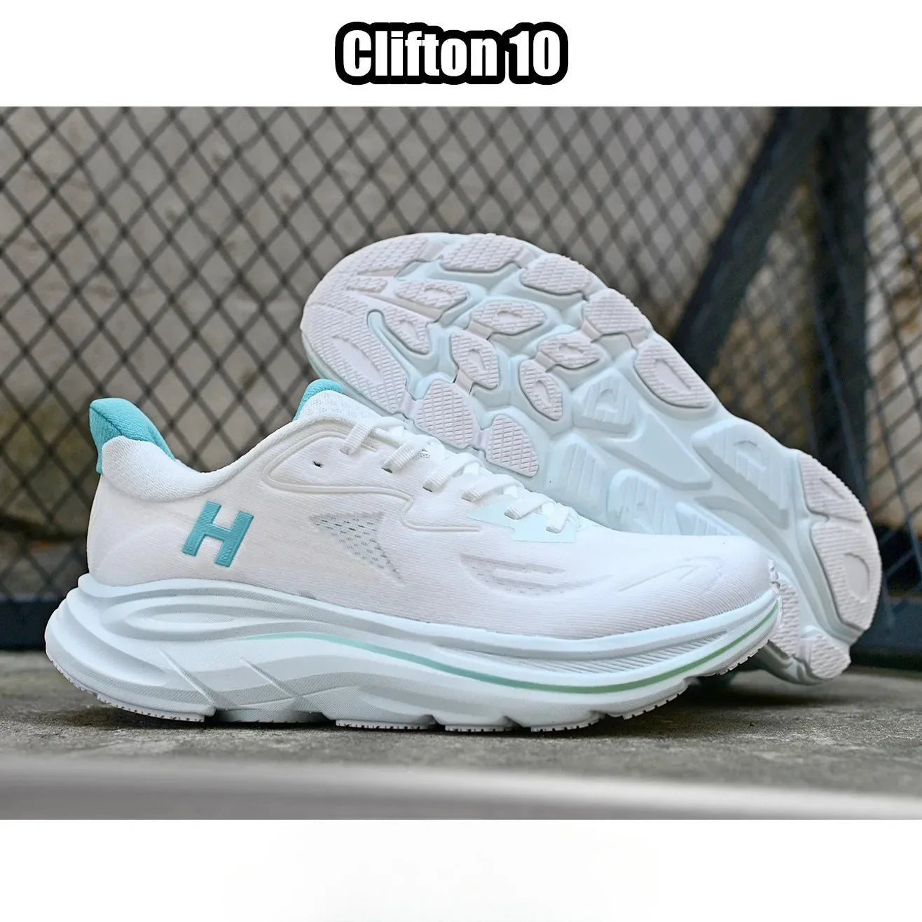 Clifton Bondi Running Shoes For Men And Women Breathable Outdoor