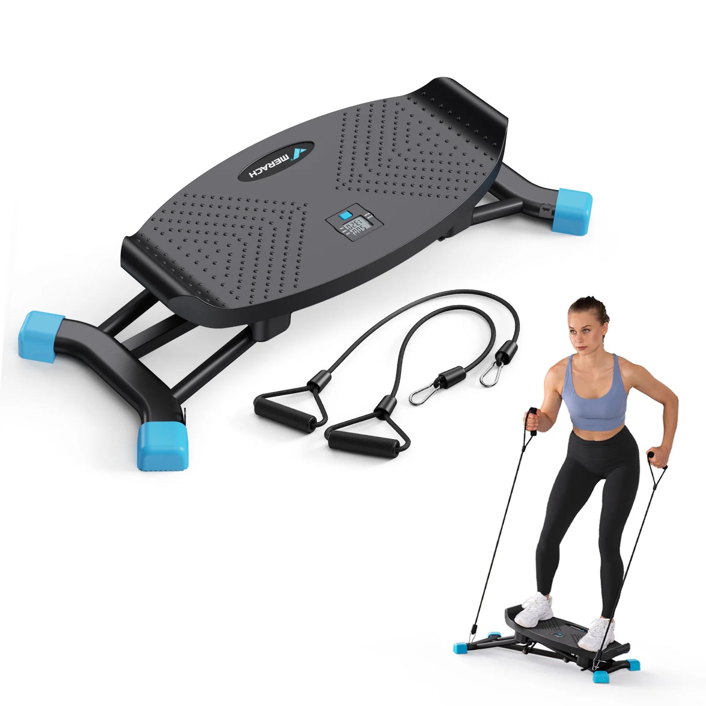MERACH Ski Machine Simulated Training Cardio Equipment