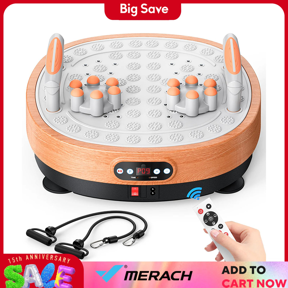 Merach Whole Body Vibration Plate Exercise Machine For Fitness