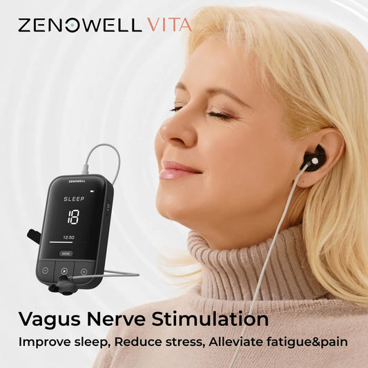 Zenowell Vagus Nerve Stimulator For Deep Sleep And Stress Relief