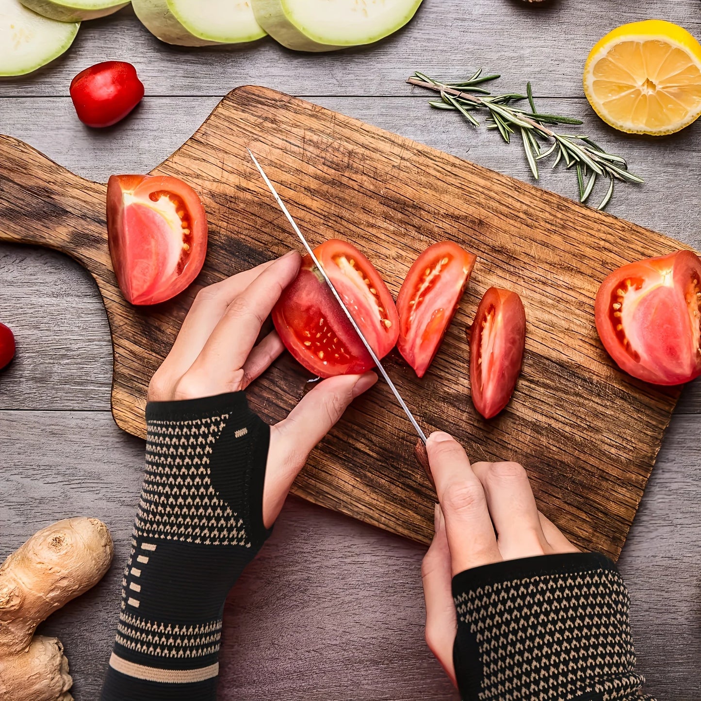 Copper Ion Palm Wrist Gloves For Basketball Fitness And Training