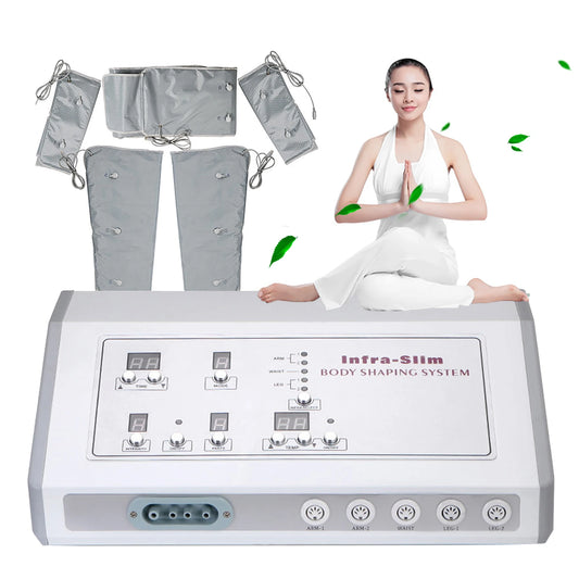 Air Pressure Heating Leg Massager For Full Body Circulation Relief