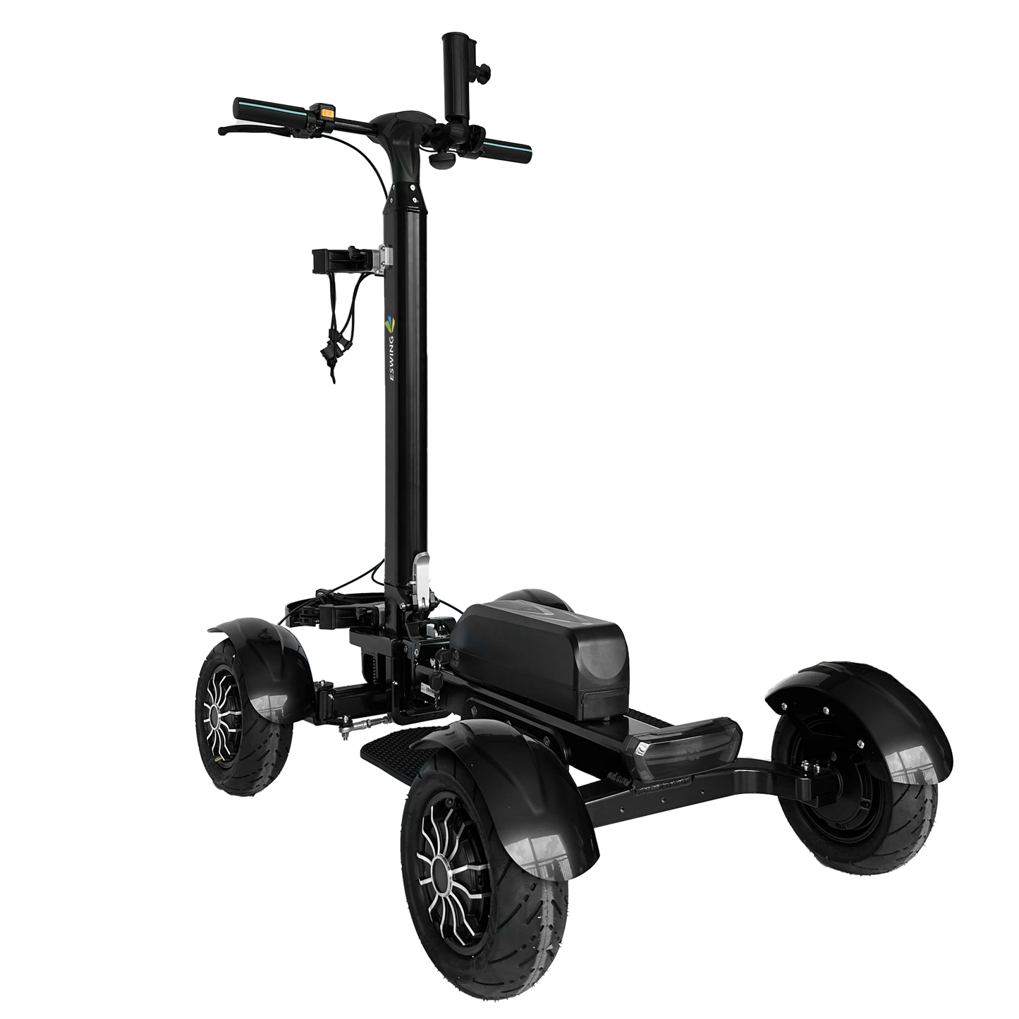 AESWGOF Foldable Electric Golf Cart Scooter With Long Range Battery