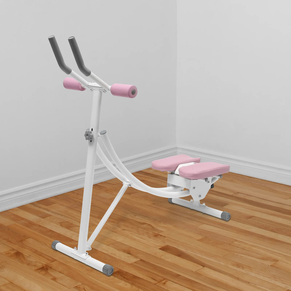 Adjustable Foldable Ab Crunch Trainer Machine for Home Gym Workouts