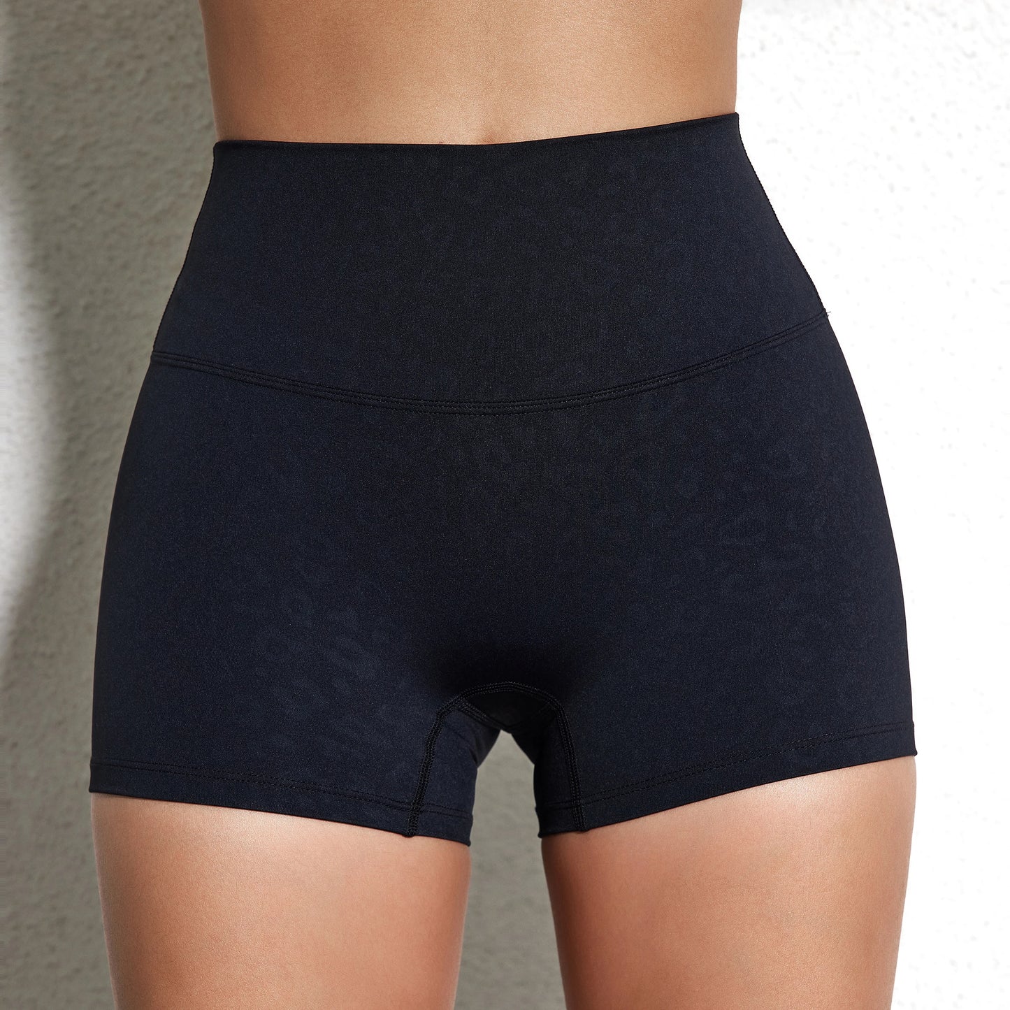 Women High Waist Fitness Shorts Squat Proof For Yoga Running Training