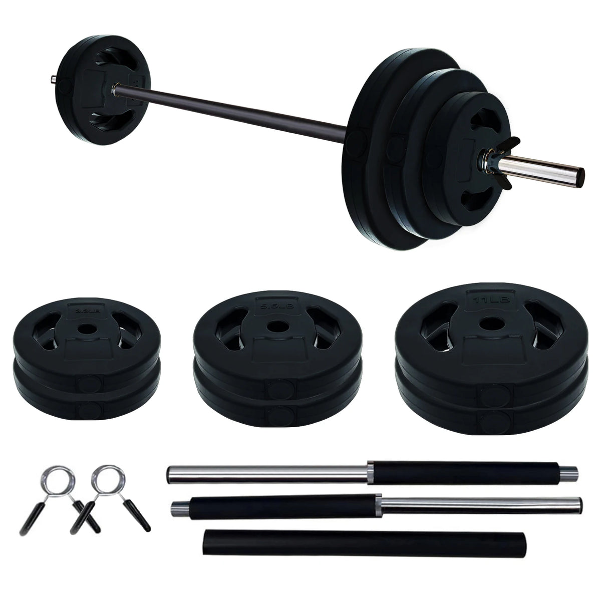 Twister Ck Adjustable Barbell Weight Set For Home Gym