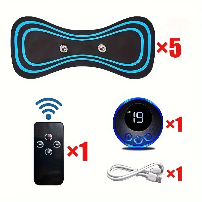 EMS Neck Massager With 8 Modes And 19 Intensity Levels