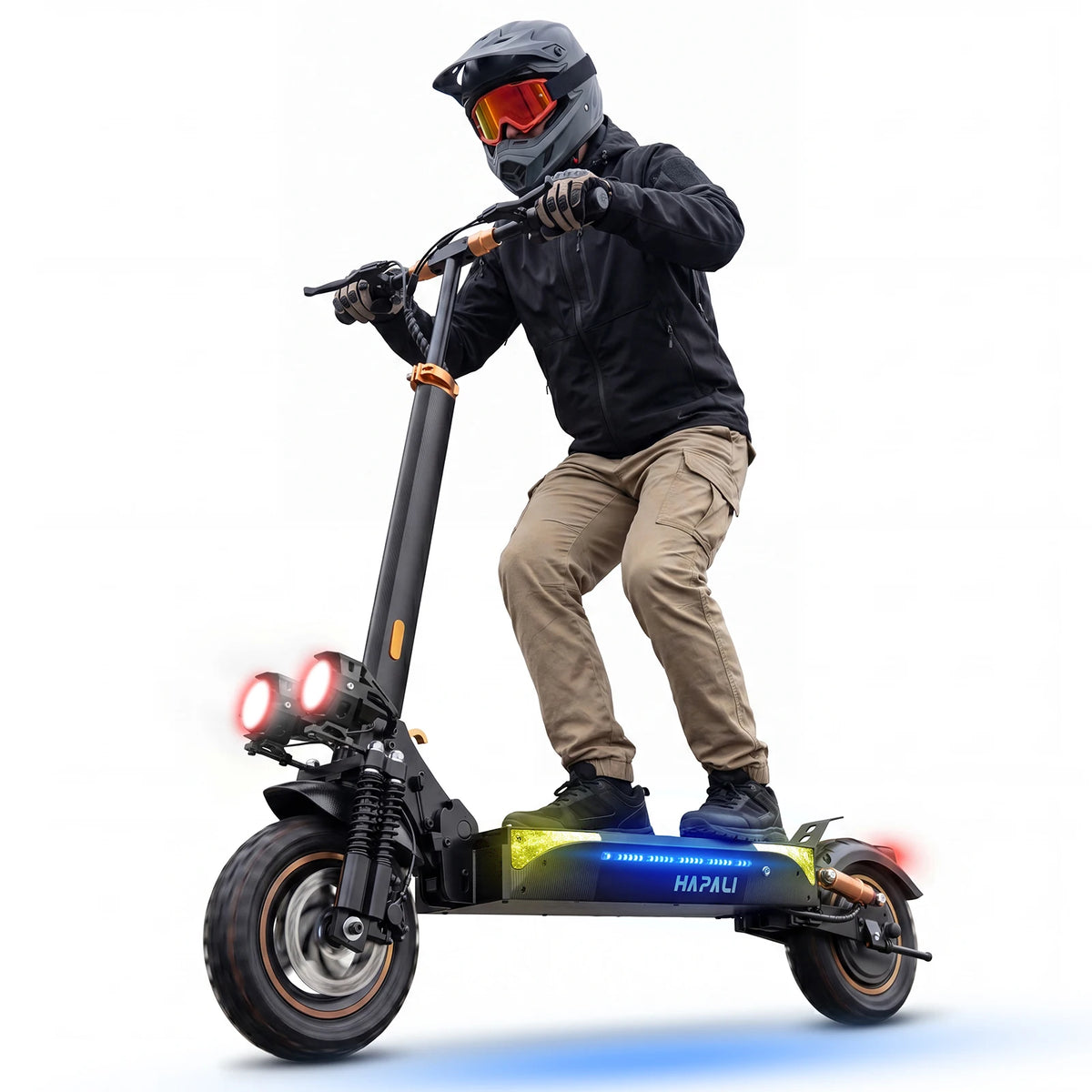 Osboo 1200W Off Road Electric Scooter With Dual Suspension and Disc Brakes