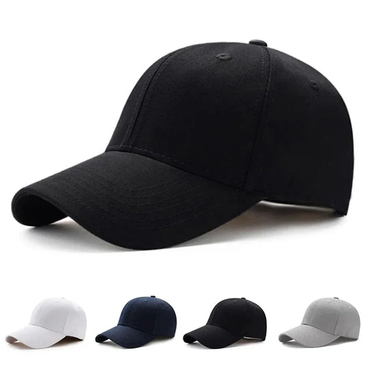Unisex Solid Golf Cap Cotton Hat For Men And Women