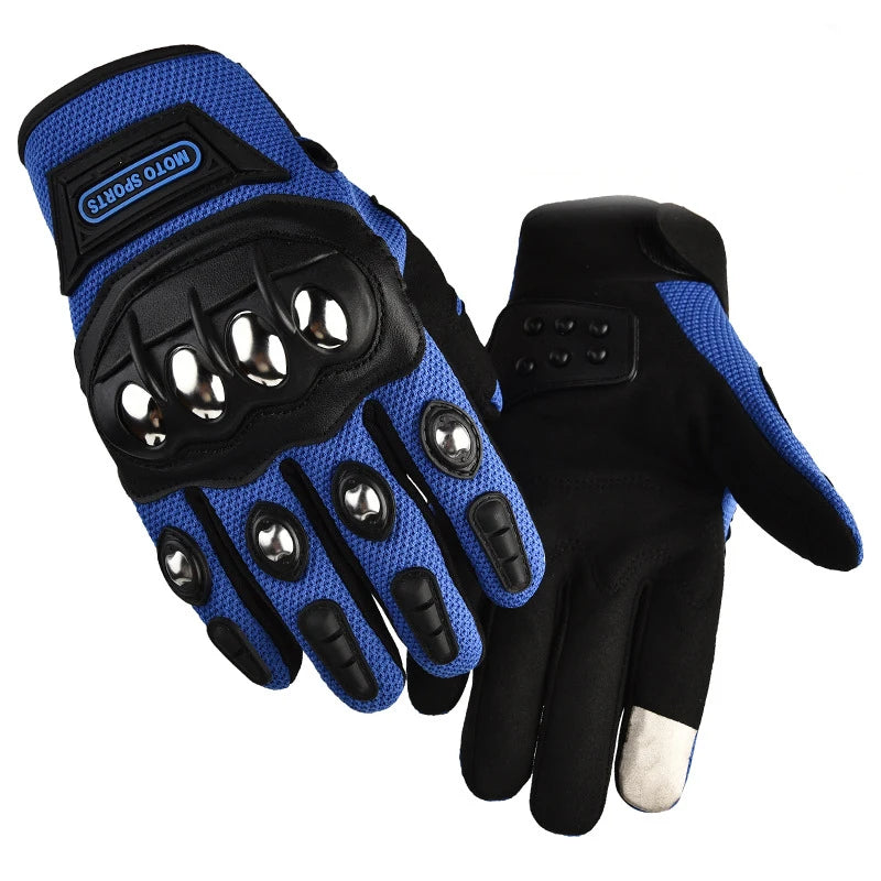 Tactical Gloves Steel Safety For Cycling Powersports And Self Defense
