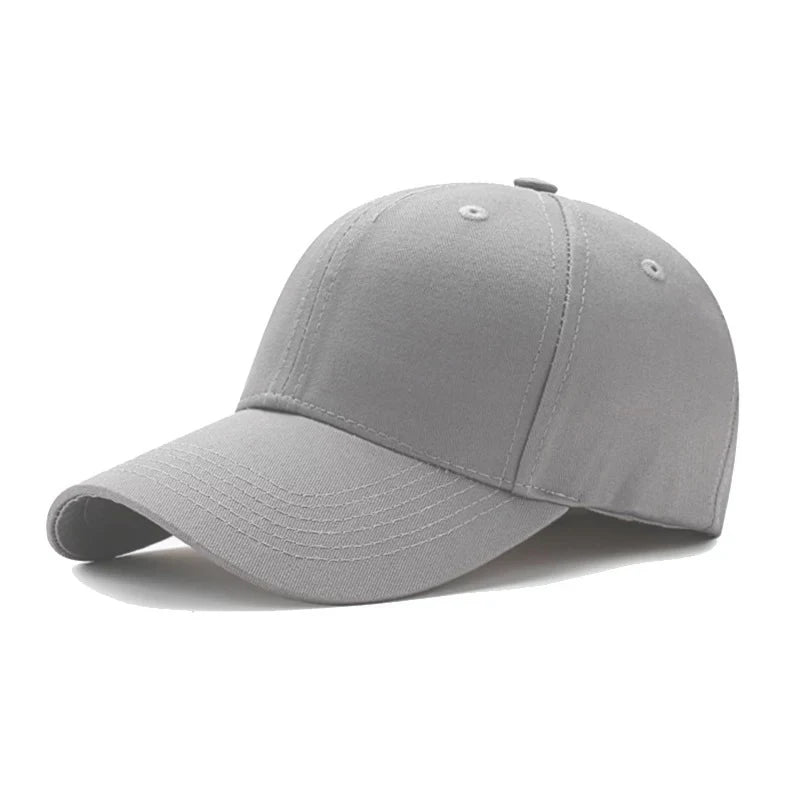 Unisex Solid Golf Cap Cotton Hat For Men And Women