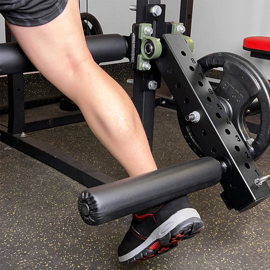 Power Rack Mounted Leg Extension & Curl Machine for Home Gym Equipment, Adjustable Leg Press Attachment for Lower Body