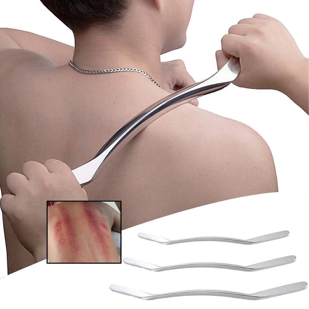 Stainless Steel Gua Sha Massage Tool for Muscle Fascia Release