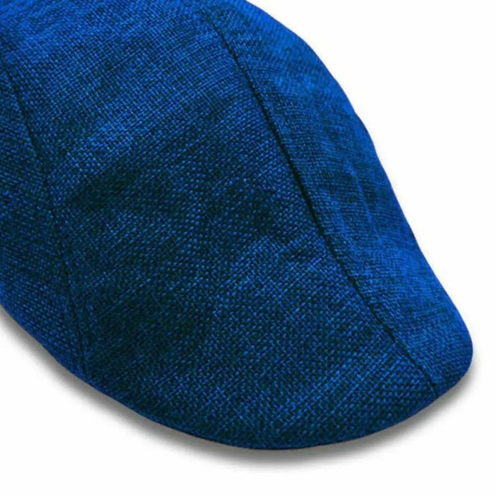 Peaky Newsboy Golf Cap For Men And Boys Vintage Beret