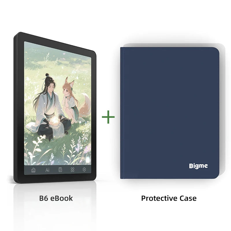 Bigme B6 Ebook Reader With E Ink Front Light Android