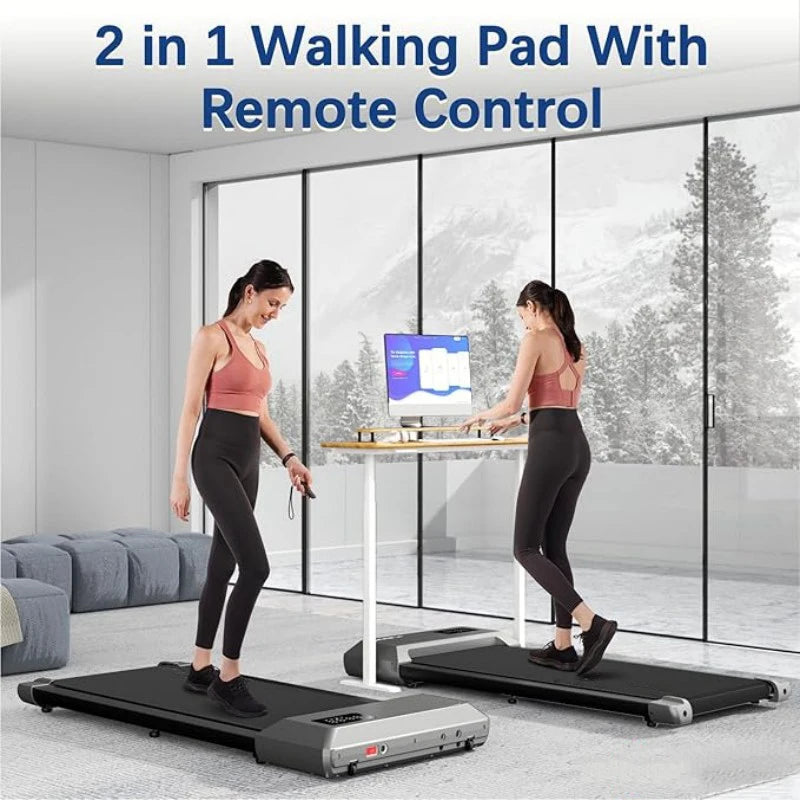Superun 2-in-1 Home Treadmill 2.5HP 300lb Capacity