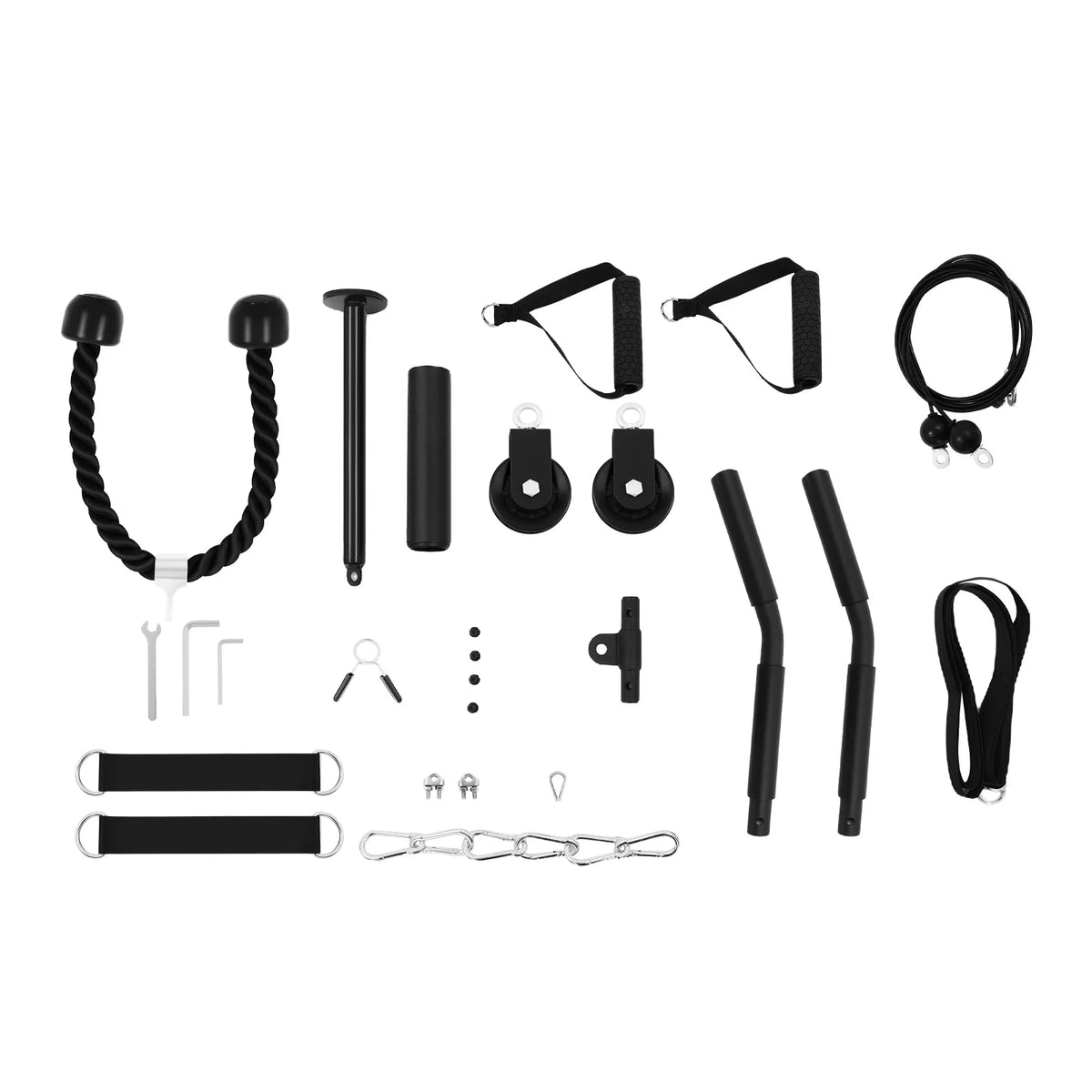 Professional Cable Pulley Fitness System For Gym Muscle Training