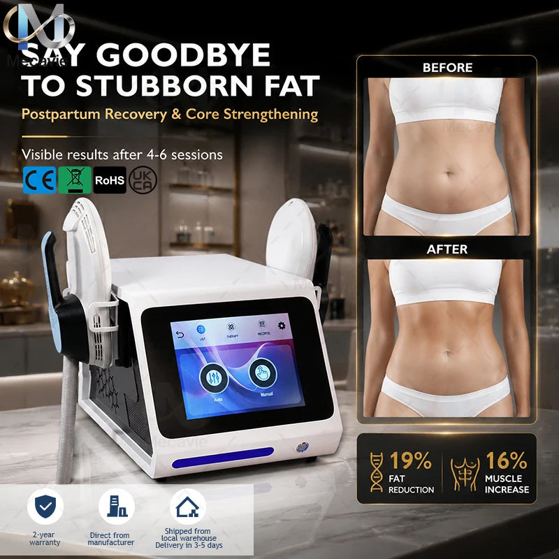 Emsnova Mecavie Body Slimming Machine For Fat Loss And Muscle Training