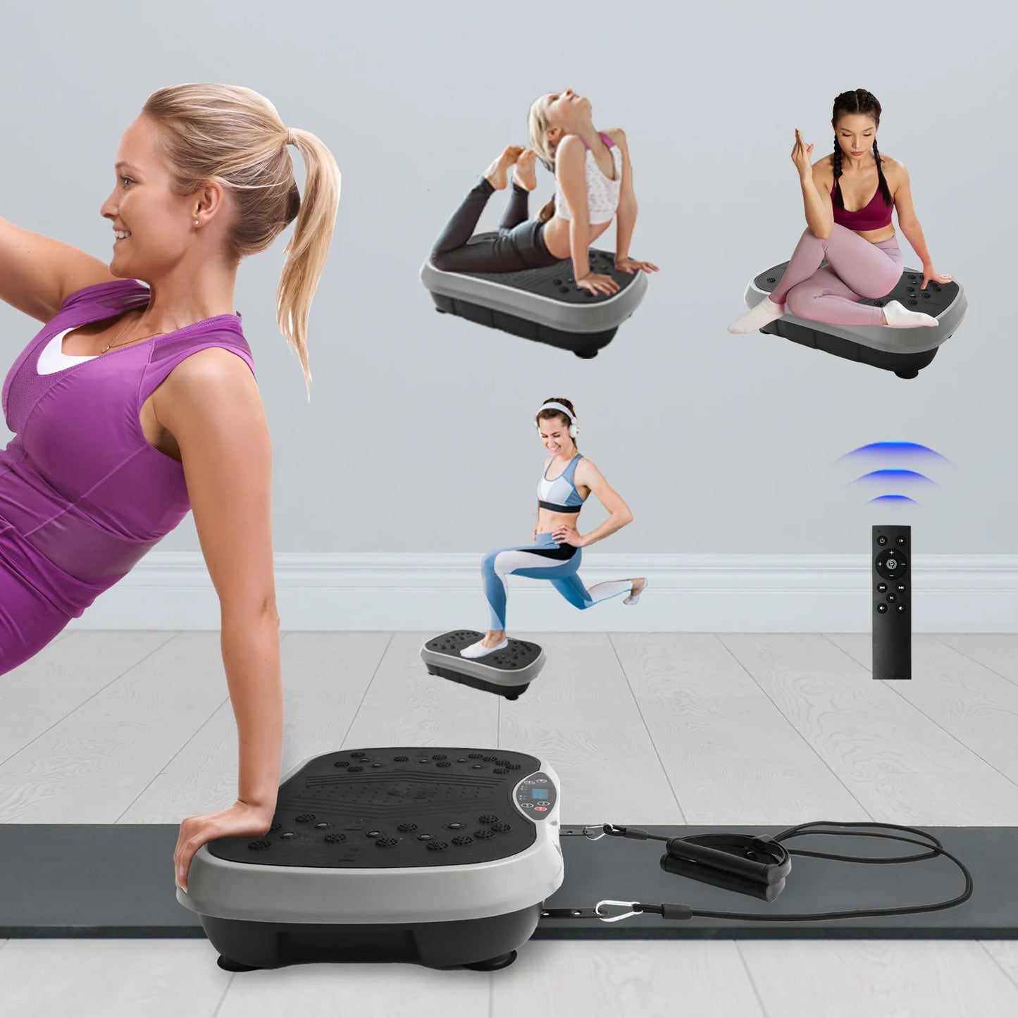 Vibration Plate Exercise Machine for Fat Burning Body Workout