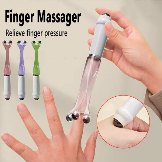 Handheld Finger Joint Acupoint Massager Rollers For Hand Massage SBAM004