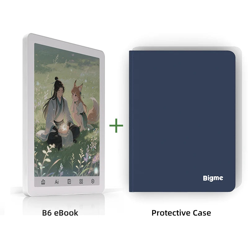 Bigme B6 Ebook Reader With E Ink Front Light Android
