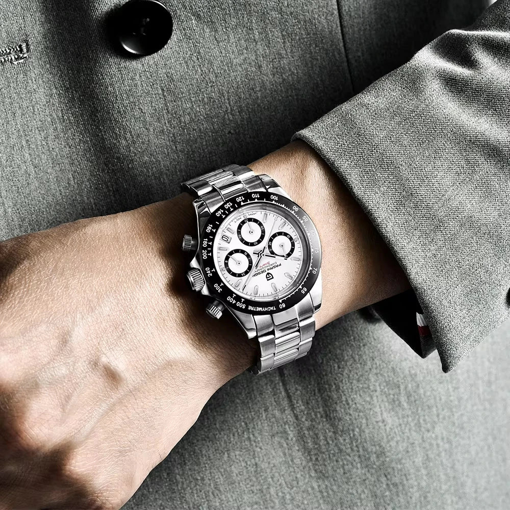 PAGANI DESIGN PD1644 Men Stainless Steel VK63 Chronograph Watch