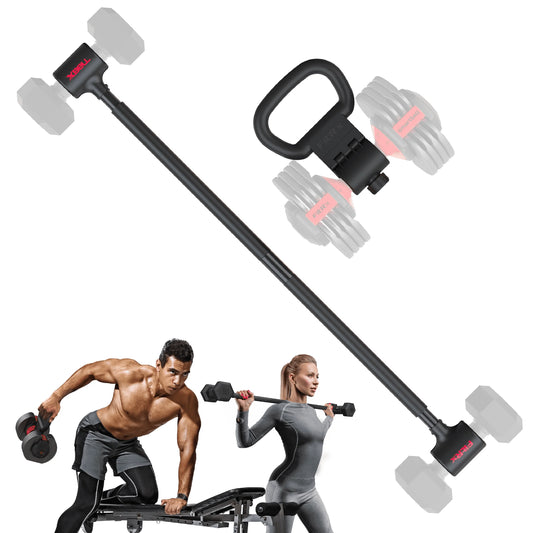 Dumbbell To Barbell Converter Adapter For Curl Bar And Kettlebell