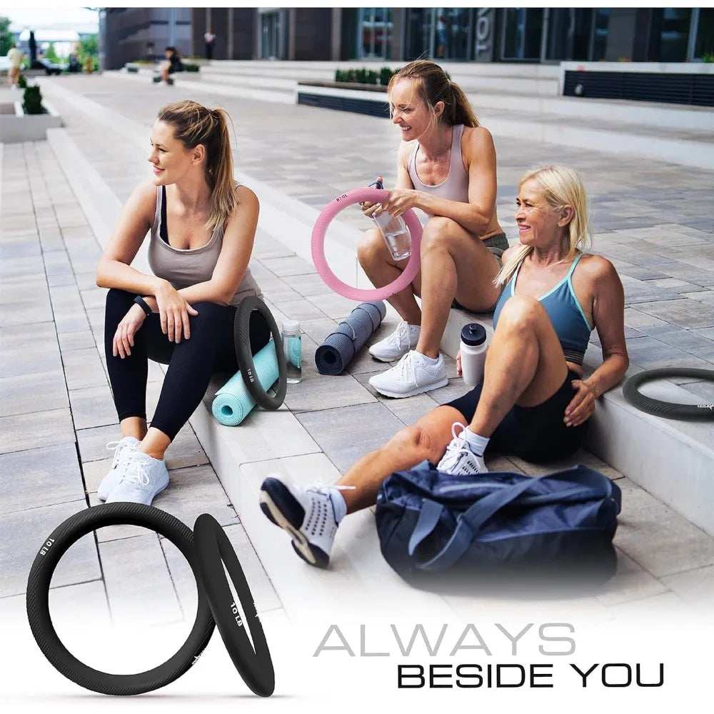 Yes4All Power Ring Weighted Cast Iron Fitness Strength Training