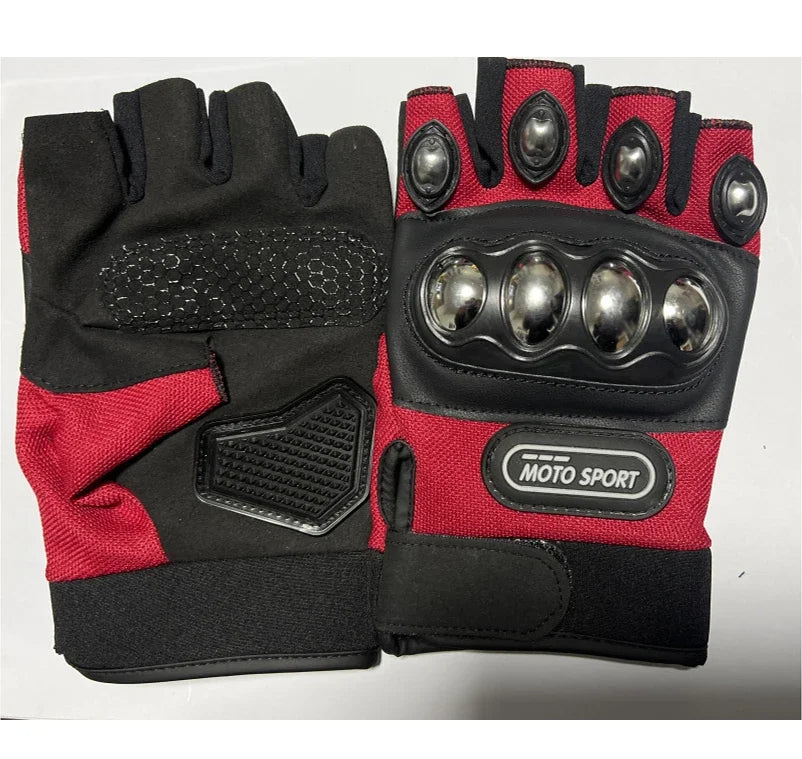 Tactical Gloves Steel Safety For Cycling Powersports And Self Defense