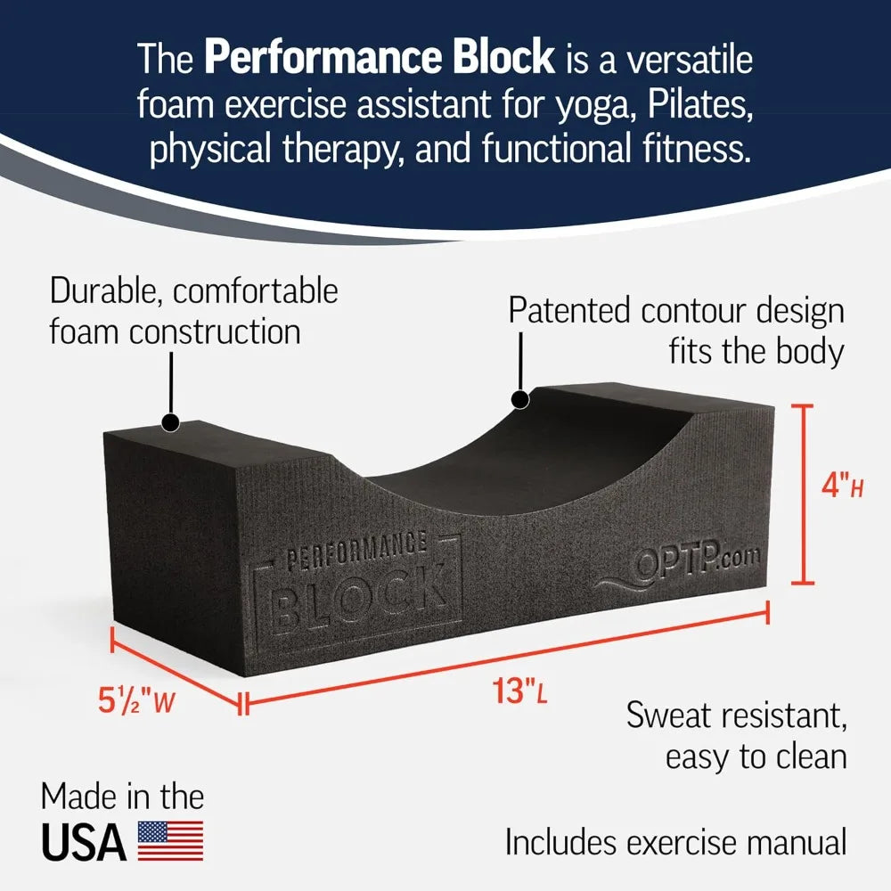 Optp Performance Foam Yoga And Pilates Workout Block
