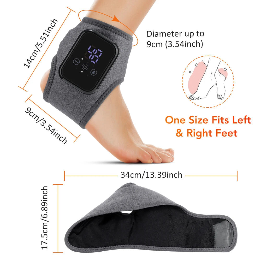 Hailicare Heated Ankle Brace For Injury Recovery And Support