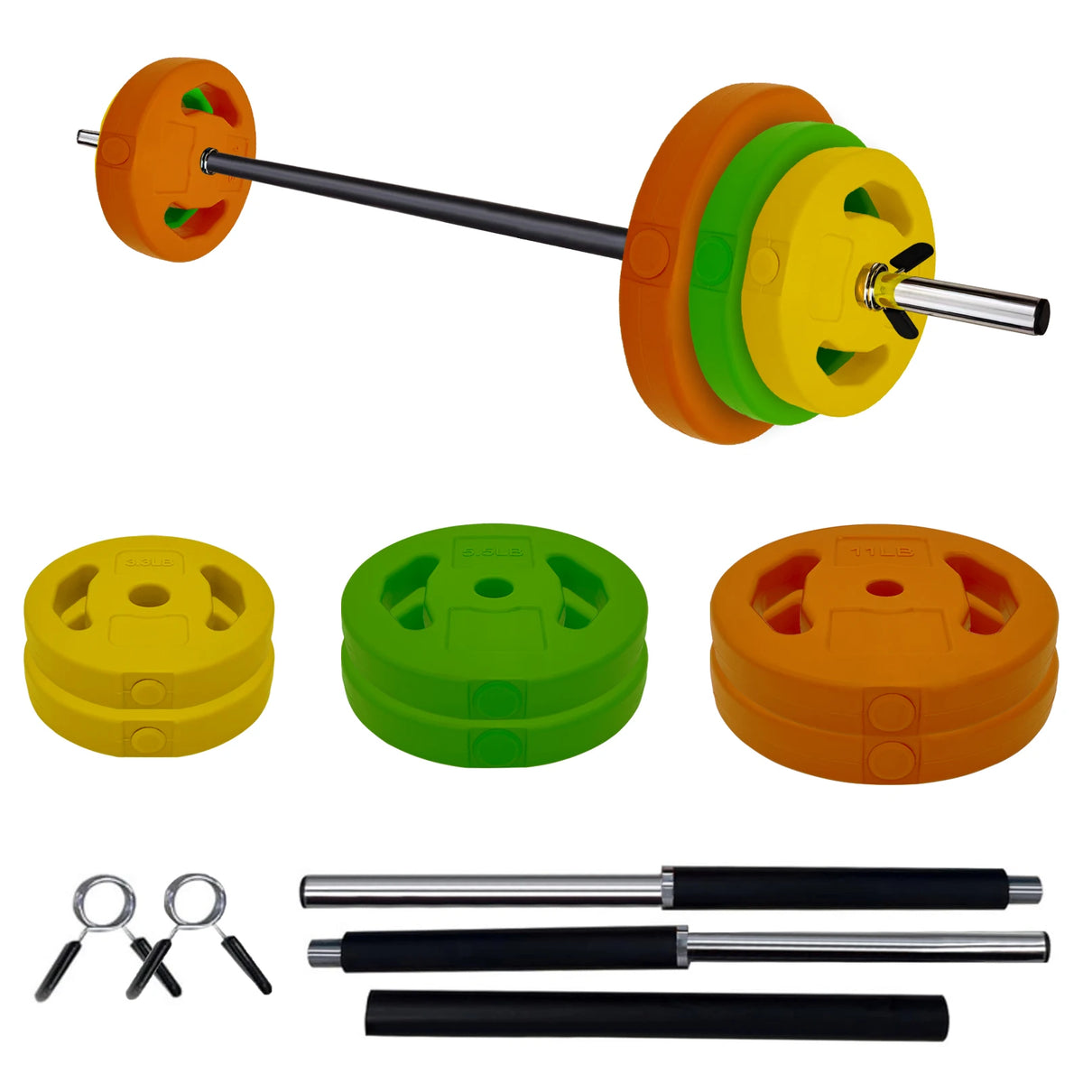 Twister Ck Adjustable Barbell Weight Set For Home Gym